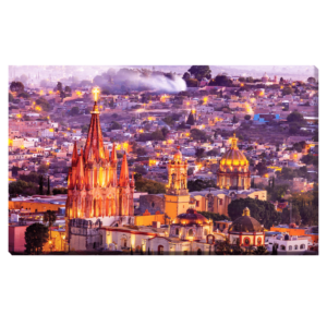 San Miguel de Allende México Miramar Vista nocturna