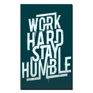 Tipografía de trabajo duro