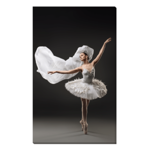 Bailarina en pista pionera